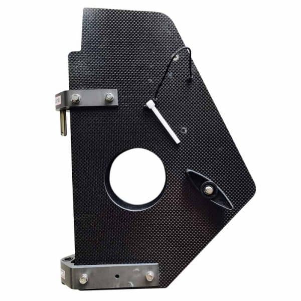 Carbon holder for Lifting Rudder Finn