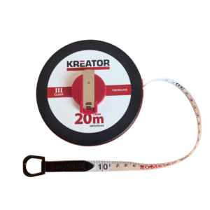 Measuring tape glass fibre 20 meter